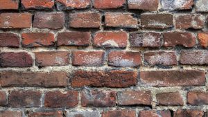 moisture on brick